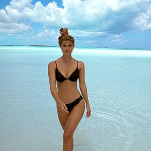 bikini, swim, vacation, sand, beach