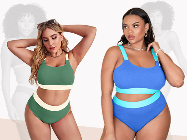 High Waisted Bikini Set