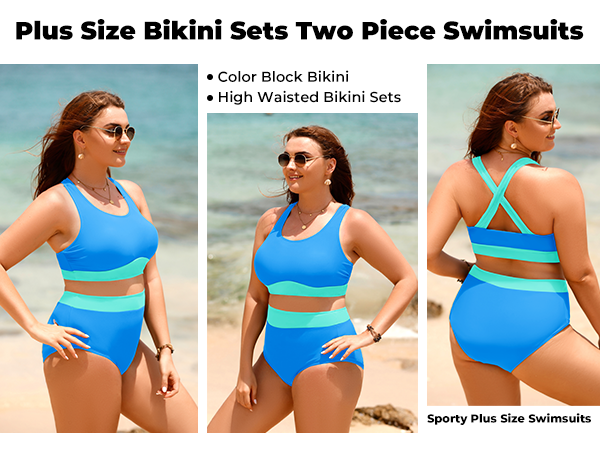plus size bikini