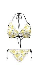 Pineapple String Bikini