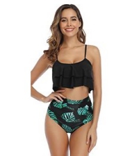 Ruffle High Waisted Bikini